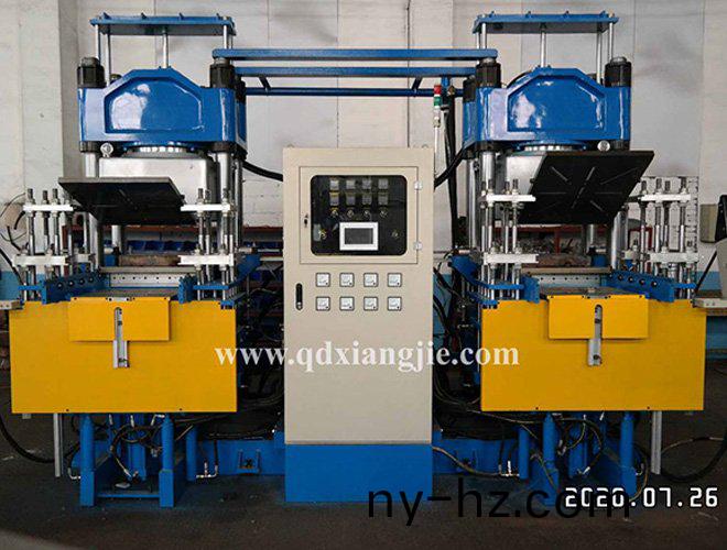 雙聯(lián)(lian)抽真空(kong)平(ping)闆(ban)硫化(hua)機(jī)(ji)